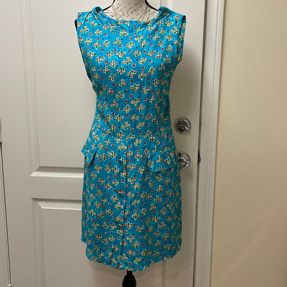 Express Vintage Floral Dress/Romper 90s